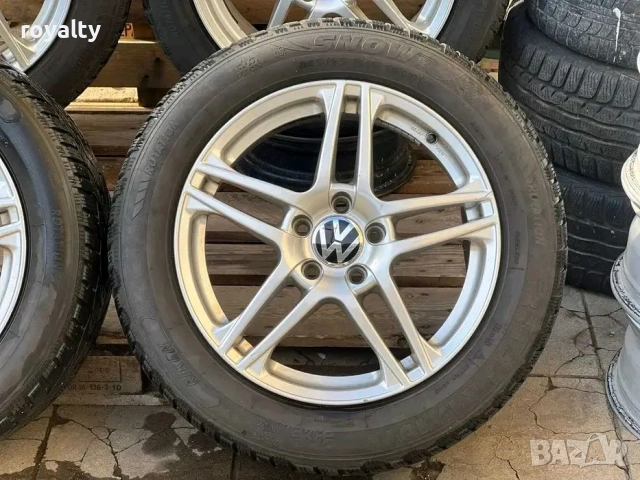 5х112 17 Джанти Vw Passat Golf Touran Фолксваген Пасат Голф Туран 5x112 ET 45 J 7.5, снимка 4 - Аксесоари и консумативи - 52806557