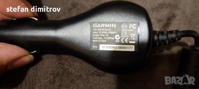 Garmin Nuvi 320-00239-22 GPS Mini-USB адаптер за автомобилно зарядно устройство за автомобил, снимка 6 - Аксесоари и консумативи - 37621447