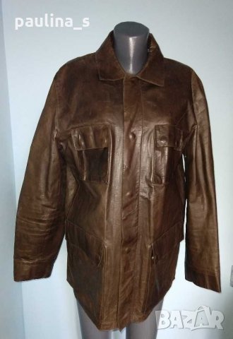 Яке "Tommy Hilfiger"® genuine leather / естествена кожа / голям размер , снимка 7 - Якета - 29572677