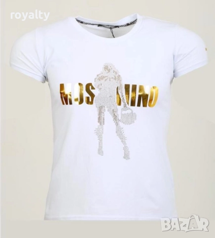 Moschino Дамски Тениски Два Цвята , снимка 2 - Тениски - 52560821