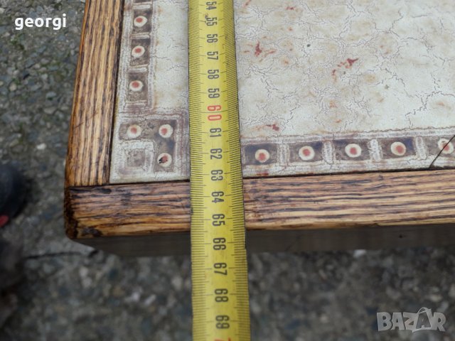 Ретро дъбова холна маса масив , снимка 7 - Маси - 34452927