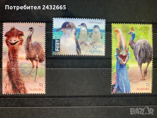 423. Австралия 2019 = “ Фауна. Нелетящи птици ”. ,**, MNH