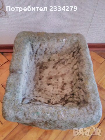 Каменно корито от Възрождението,ръчно дялано , снимка 3 - Антикварни и старинни предмети - 37128507