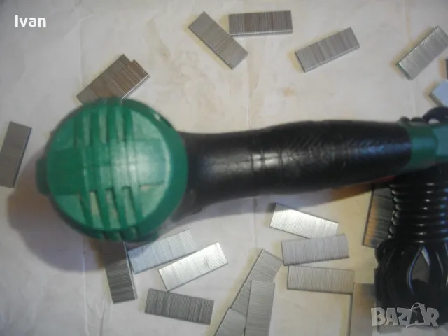 15-32мм Голям Немски BOCHUM Germany 2007г. Дърводелски Комбиниран Тапицерски ТАКЕР Parkside PET 25C, снимка 7 - Други инструменти - 47458115