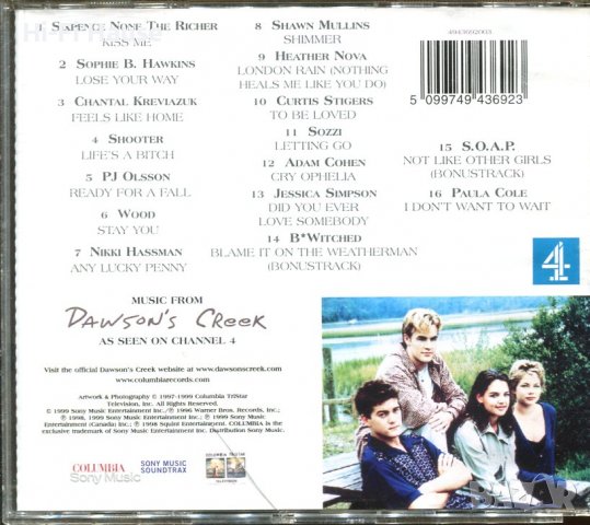 Dawsons Creek, снимка 2 - CD дискове - 37466872