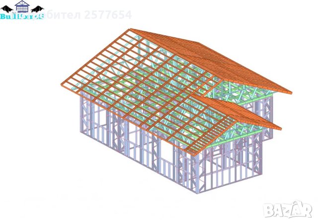 Къща,Бунгало,Преместваема къща,Сглобяеми къщи,Модулни,Жилищни-195м², снимка 1