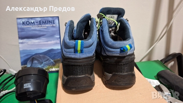 CMP Туристически Rigel Mid Trekking Shoe Wp 3Q12944J Светлосини , снимка 3 - Мъжки боти - 52451055