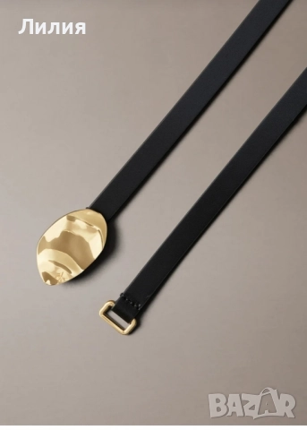 Calvin Klein Черен дамски колан, снимка 3 - Колани - 52197588