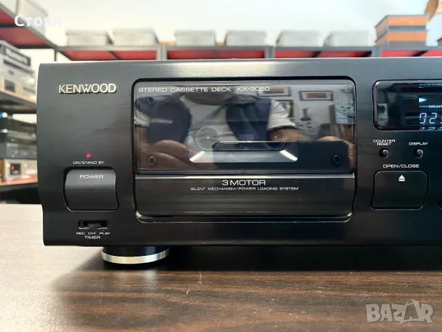 Тримоторен касетен дек Kenwood, снимка 3 - Декове - 56007595