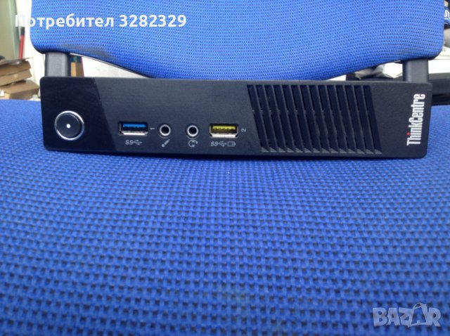 PC Lenovo ThinkCentre M93P Tiny  Desktop PC i5-4570T 3.0GHz, снимка 2 - Работни компютри - 37585030