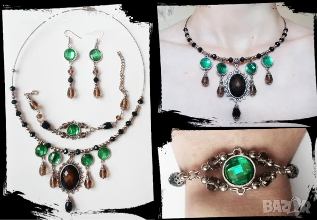 Комплект бижута със сребро 925, Ръчна изрботка