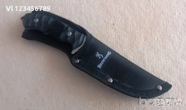Browning 3 модела на ловен нож с калъф 22-23 см, снимка 10 - Ножове - 48103582