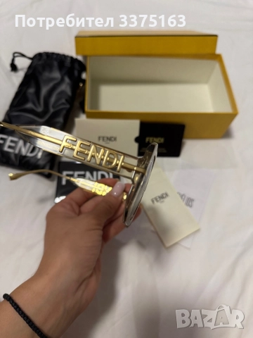 Очила Fendi, снимка 7 - Слънчеви и диоптрични очила - 51824510