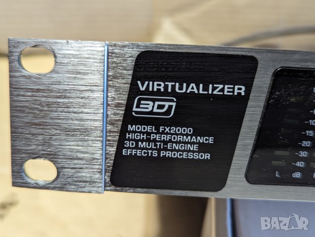 Behringer FX2000 Virtualizer 3D Effects Processor, снимка 3 - Други - 44433359