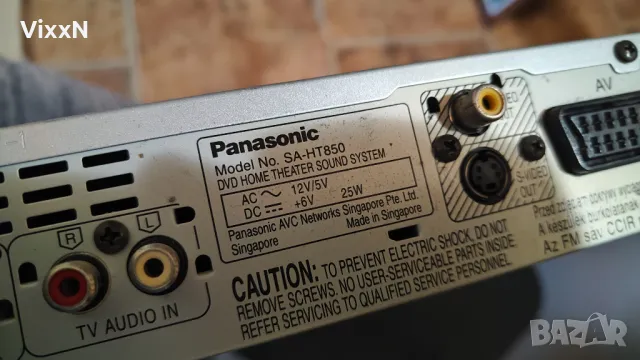 Система за домашно кино Panasonic SA-HT850, снимка 7 - Аудиосистеми - 49639013