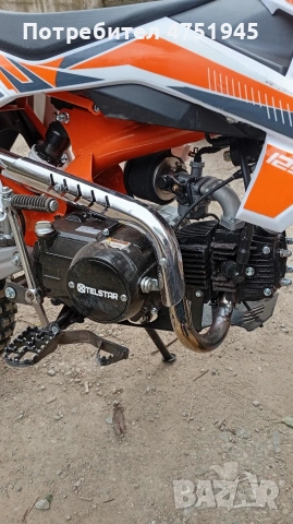 Крос мини TELSTAR 125кб , снимка 2 - Мотоциклети и мототехника - 53907287