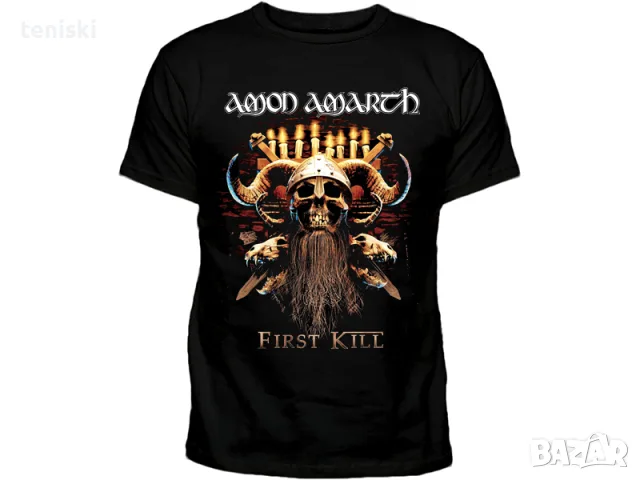  Метъл тениска Amon Amarth 4 модела всички размери