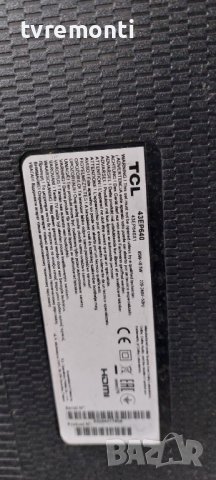 MAIN BOARD ,40-RT51T1-MAB2HG,RT2851 for TCL 43EP640, снимка 7 - Части и Платки - 37816658