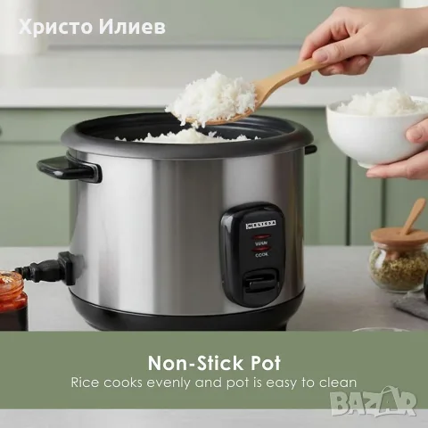 Оризоварка Уред за варене на ориз и зеленчуци на пара , снимка 3 - Уреди за готвене на пара - 56110692