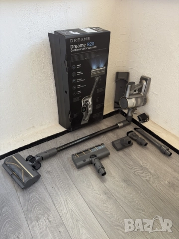  Dreame R20 | Безжична Вертикална Прахосмукачка | 22 000 Pa / 190 AW / 570W | Лазер, снимка 9 - Прахосмукачки - 55981586