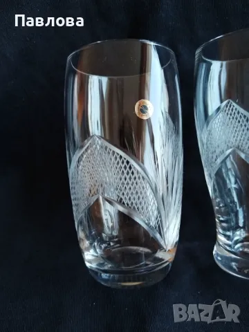 Кристални чаши серия Рамона , снимка 4 - Чаши - 50116591