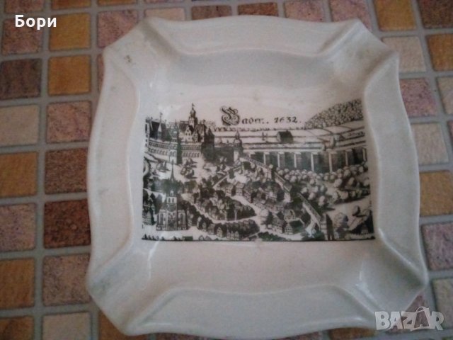 Баварски порцелан пепелник