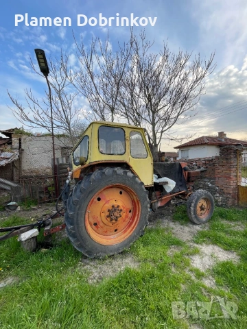 Трактор ЮМЗ Л6 с ремарке самосвал – комплект, много добро състояние
