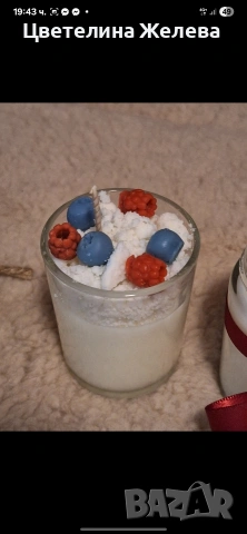 Ръчно изработени свещи , снимка 3 - Ръчно изработени сувенири - 53236224