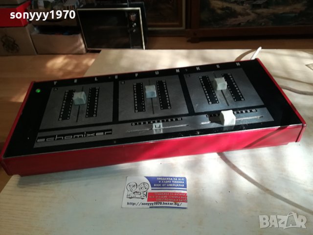 ПОРЪЧАН-TELEFUNKEN ECHOMIXER 1961 Analog Reverberation Mixer LK0210231643, снимка 8 - Ресийвъри, усилватели, смесителни пултове - 42404633