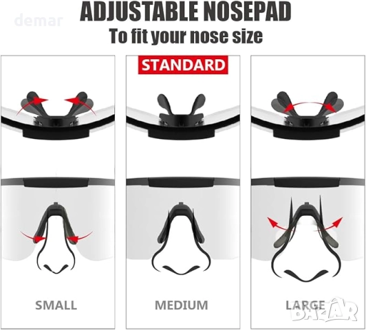 Слънчеви очила за спорт HTS HUNTERSKY за младежи и жени, малък размер, Z87, снимка 5 - Слънчеви и диоптрични очила - 51543033