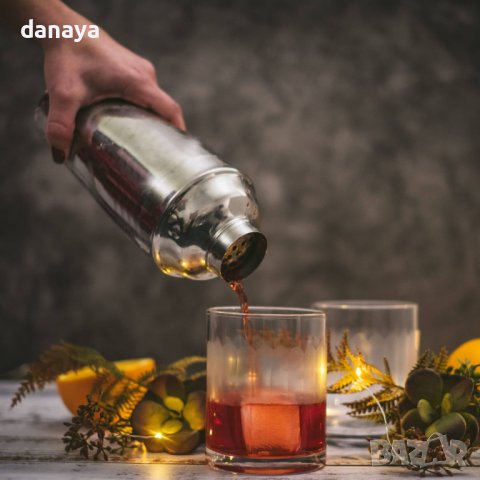 4189 Шейкър за коктейли, 500 мл, снимка 3 - Чаши - 42832896