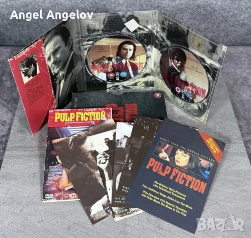 Pulp Fiction - 2 Disc Collector's Edition (DVD, 2002), снимка 3 - DVD филми - 52544189