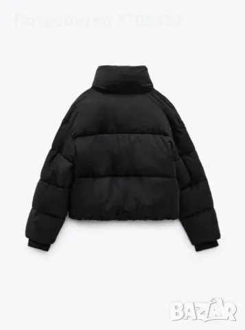 Zara зимно бомбър яке, размер S, снимка 10 - Якета - 50228899