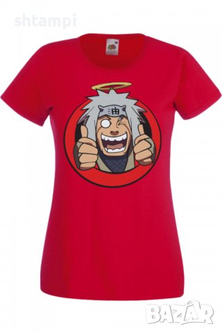 Дамска тениска aruto Jiraya 01,Анимация,игра,Празник,Повод., снимка 4 - Тениски - 37945856