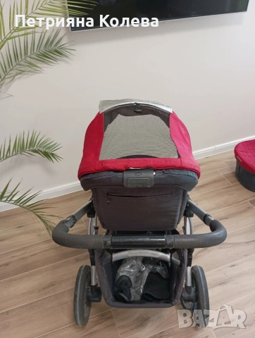 Бебешка количка UPPAbaby Vista – пълен комплект (кош + спортна), снимка 11 - За бебешки колички - 53349980