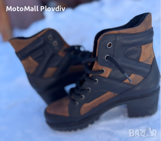 Мото мъжки Кожени кецове Връх 2.0/Дамски Кожени кецове Връх Lady style, снимка 2 - Аксесоари и консумативи - 51612207