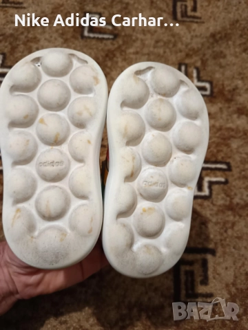 Много запазени бебешки обувки Адидас (подметката е от типа Bubble comfy), снимка 4 - Детски обувки - 52155877
