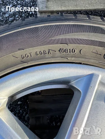 Летни джанти Volkswagen 5х112 с гуми 215/55/16, снимка 4 - Гуми и джанти - 55753500