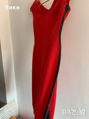 Червена рокля Mango, снимка 3 - Рокли - 29085270