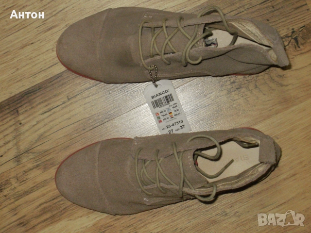 BIANCO нови юношески боти кожа 37, снимка 4 - Бебешки боти и ботуши - 51721773