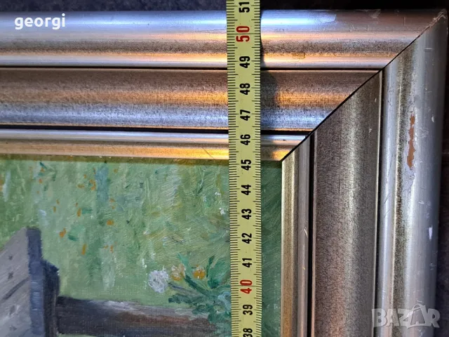 Стара немска картина кошер, снимка 8 - Картини - 48076161
