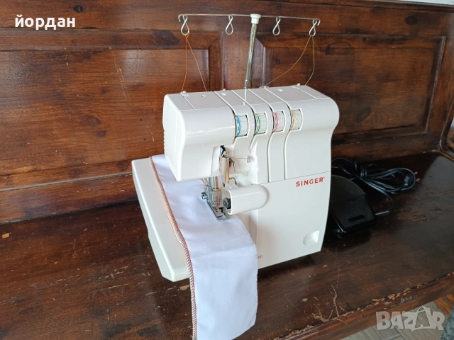 Оверлог SINGER.  четириконечен, снимка 4 - Шевни машини - 51716474