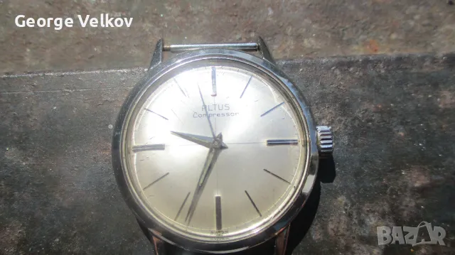 Altus Compressor, 1961, cal. ETA 2391 (Longines, Omega, Tissot), снимка 3 - Мъжки - 47330063