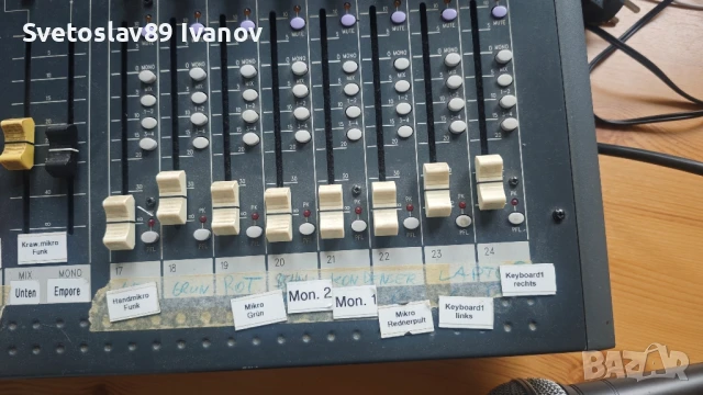 Миш пулт 32 канала SPIRIT , снимка 4 - Ресийвъри, усилватели, смесителни пултове - 51013917