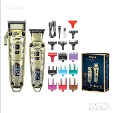 Професионален Тример и Машинка за Подстригване с Метален Корпус, снимка 3 - Други стоки за дома - 53127845