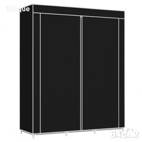 Сгъваем текстилен гардероб XXL 170x170x45 см – просторен, здрав и практичен, снимка 11 - Декорация за дома - 54219638