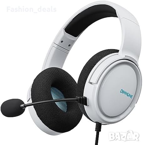 Нови Геймърски слушалки BINNUNE за PS5 Плейстейшън Подарък