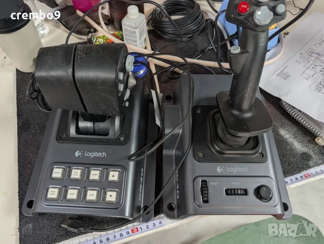 Logitech G940 Flight System HOTAS контролер