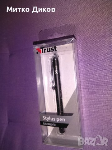 Trust stylus pen за таблет или смартфон за сензорният екран-в еконт и спиди за подпис ги ползват-нов