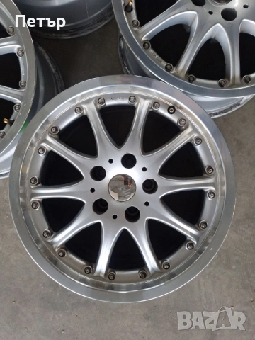 АЛУМИНИЕВИ ДЖАНТИ  ЗА БМВ  5ТА СЕРИЯ-5х120х74.1-17цола, снимка 4 - Гуми и джанти - 52685588